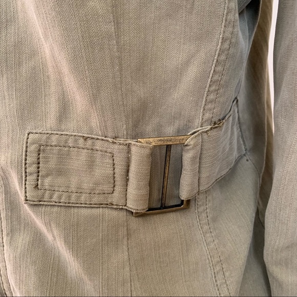 Rare Da-Nang Silk Jacket with Embroidered Sunset Moon Military Small - Picture 12 of 14